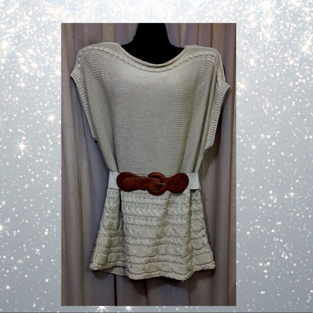 NWOT Belted Sweater